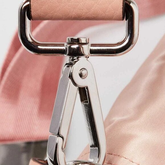 Fendi Baby Pink Nylon Convertible Multipocket Belt Baguette Bag 8BR808 - Picture 7 of 11